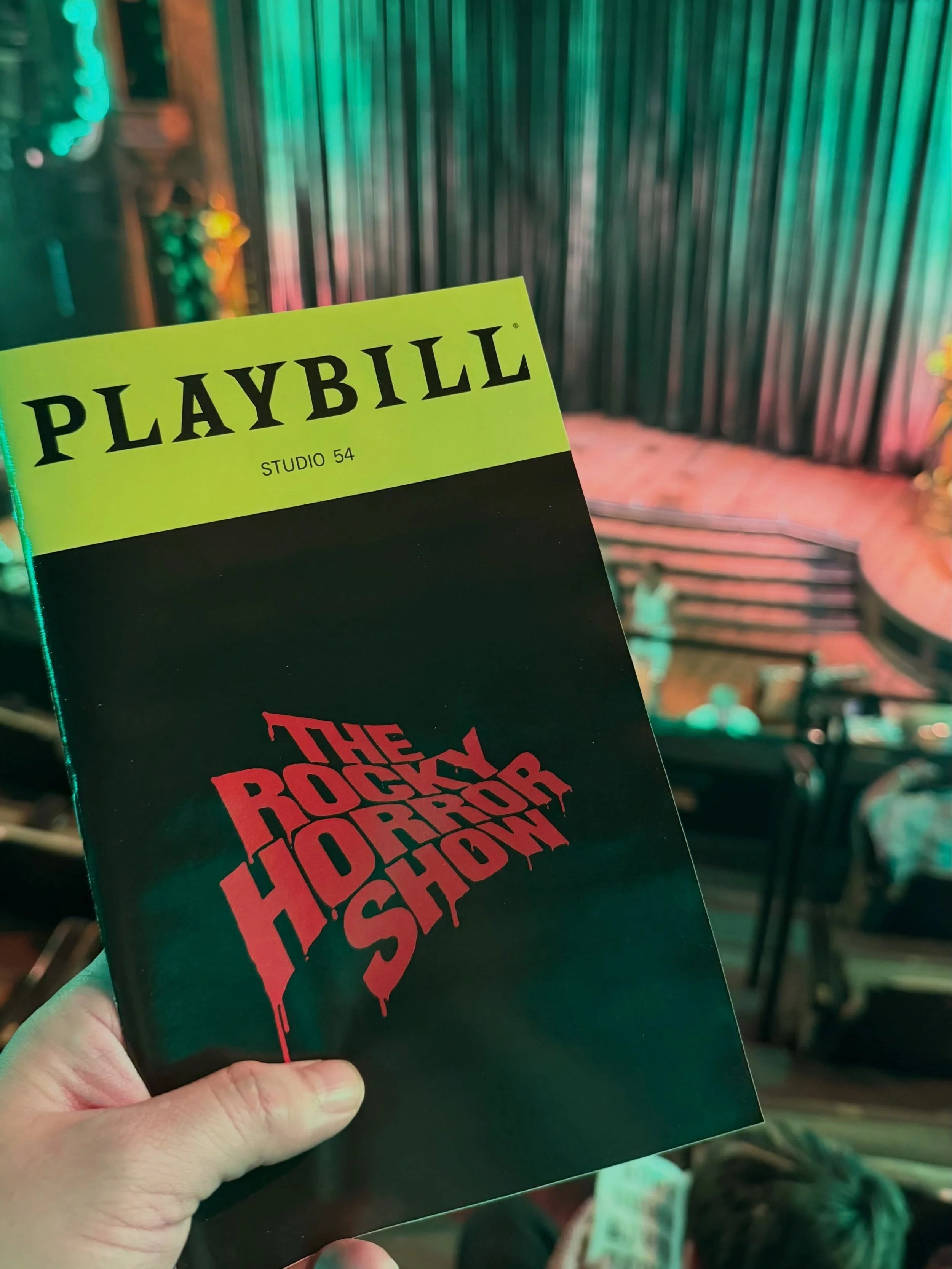 At the late night double feature picture show @rockyhorrorbway