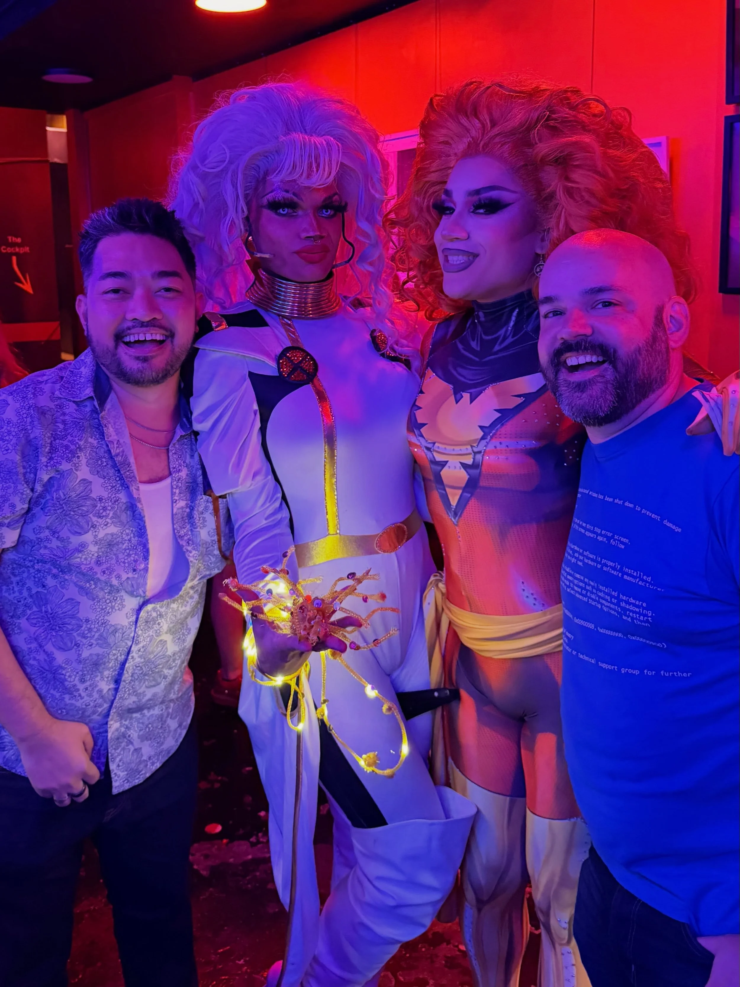Queer nerd weekend @flamecon - FireBall - @theaudballnyc