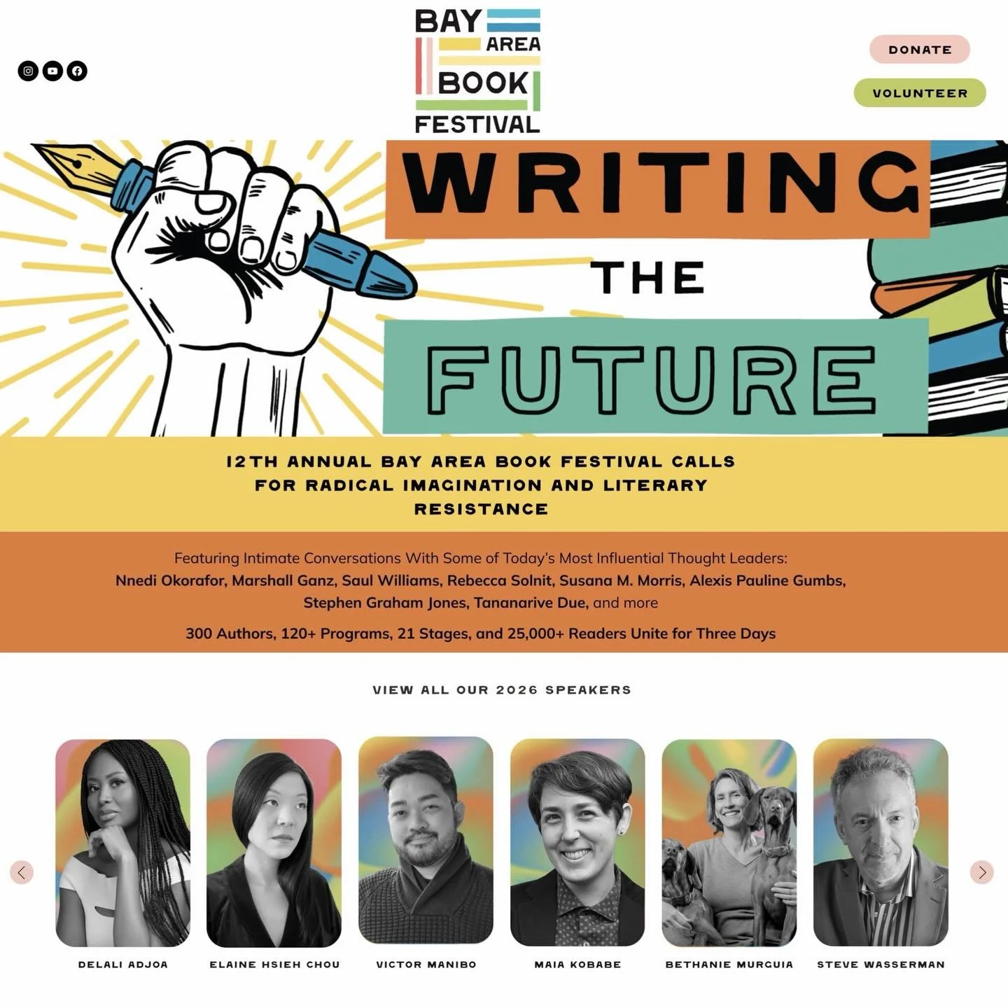 Honored to be part of the Bay Area Book Festival @baybookfest next month! I&rsquo;m on a couple panels and will be wearing both my horror writer and crime writer hats (it&rsquo;s really the same hat when you think about it). Post-panel signings right