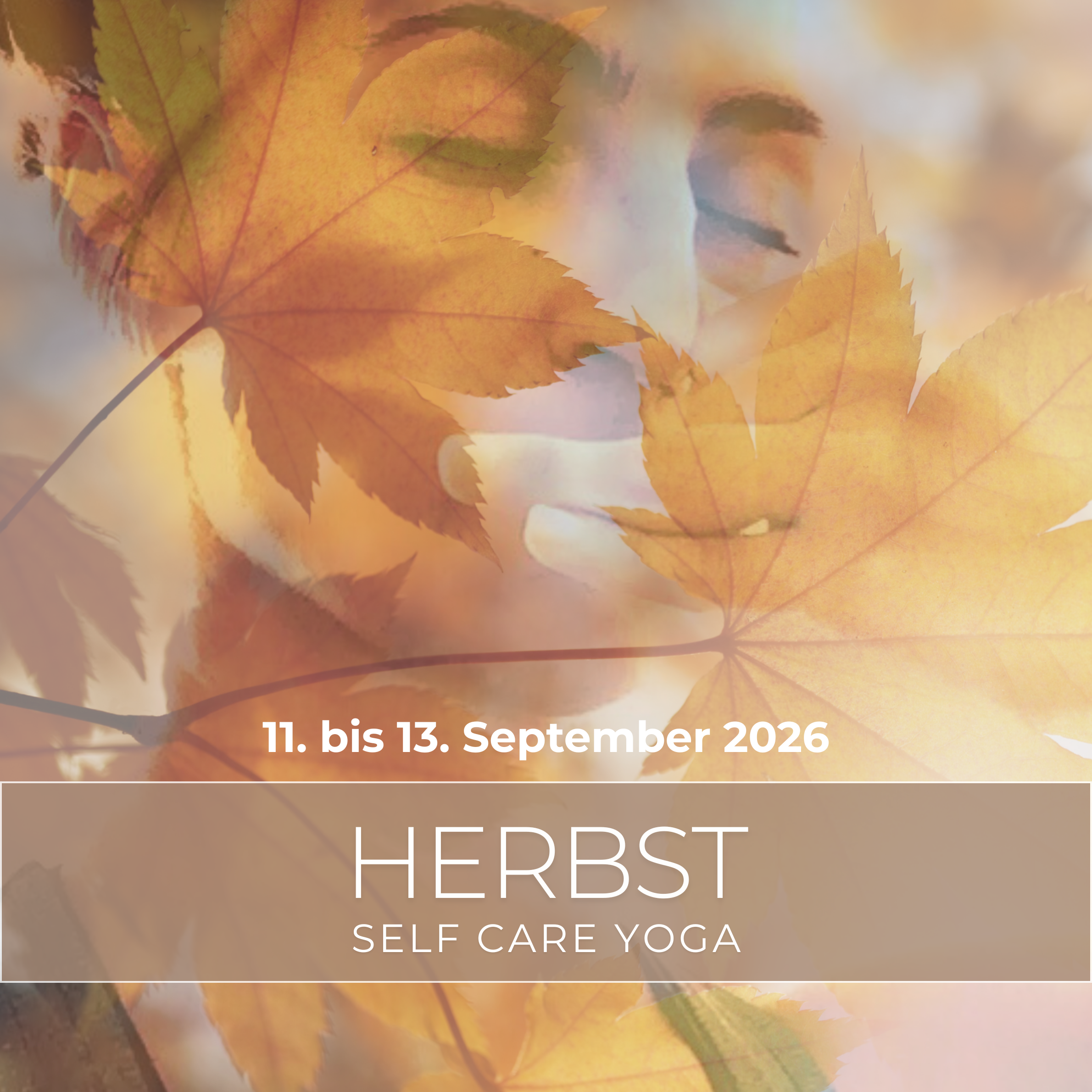 HERBST SELF CARE YOGA WOCHENENDE