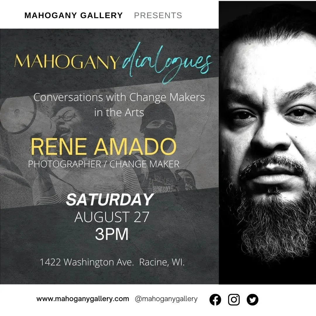 René Amado Artist Talk on August 27th