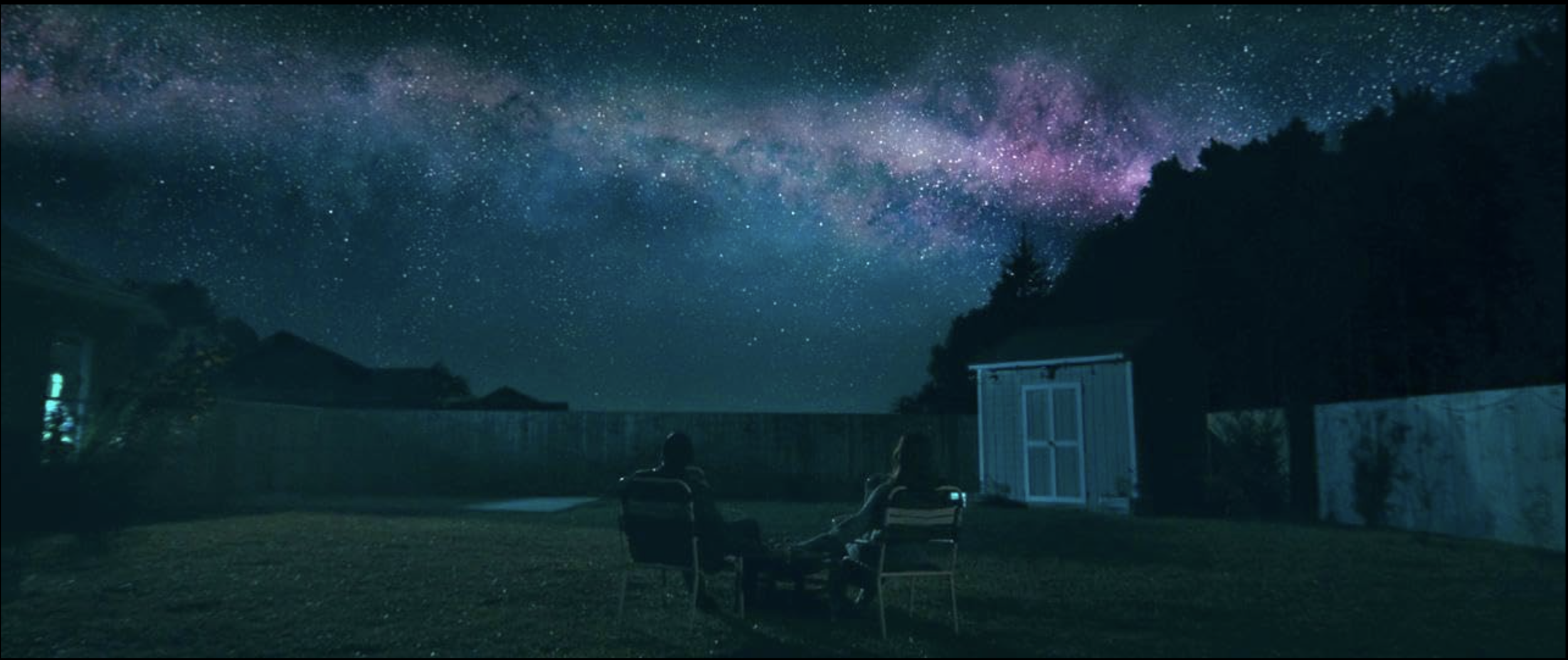Ext. Backyard / Milky Way Sky