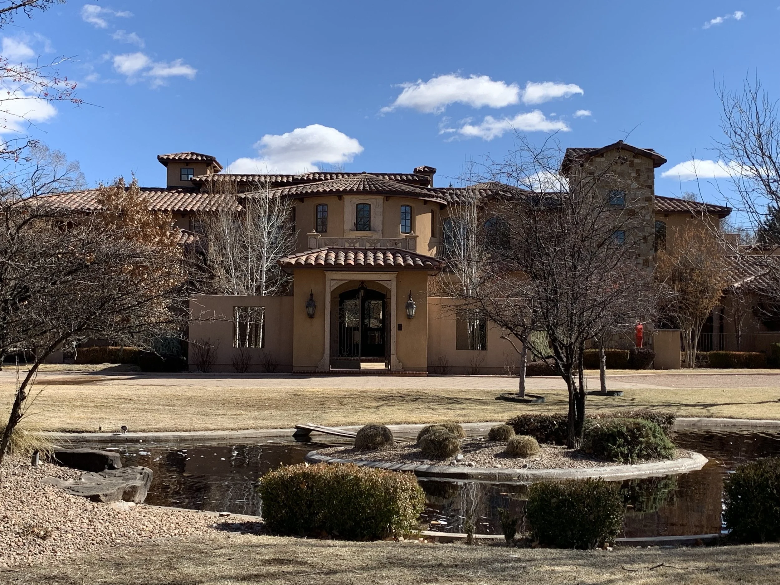 Ext. Drug Lord's Mansion