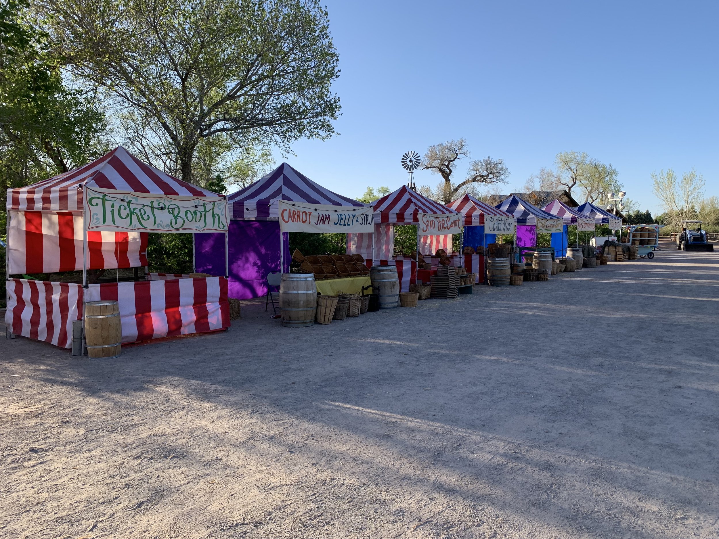 Ext. Carrot Festival - Booths