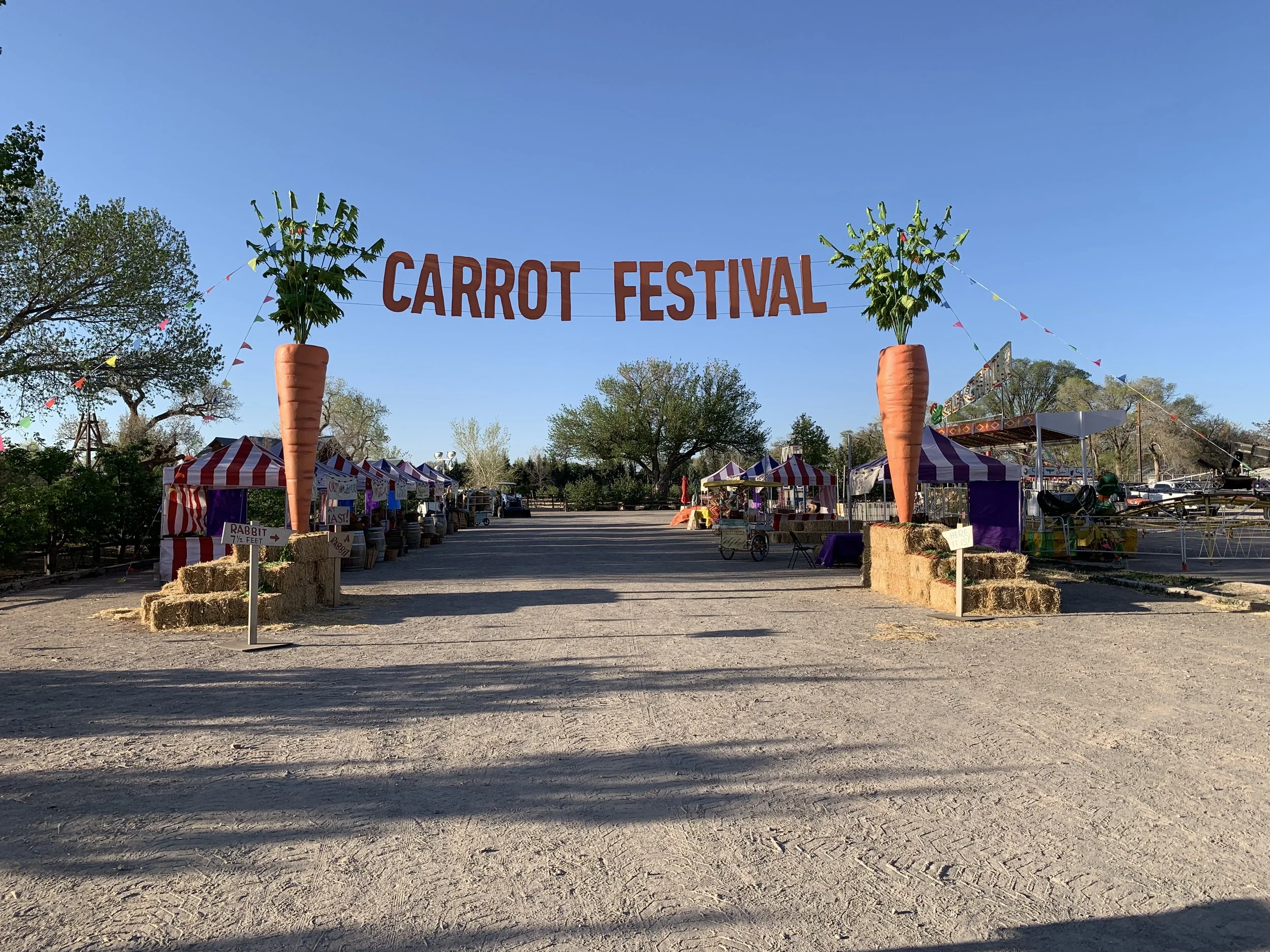 Ext. Carrot Festival - Entrance