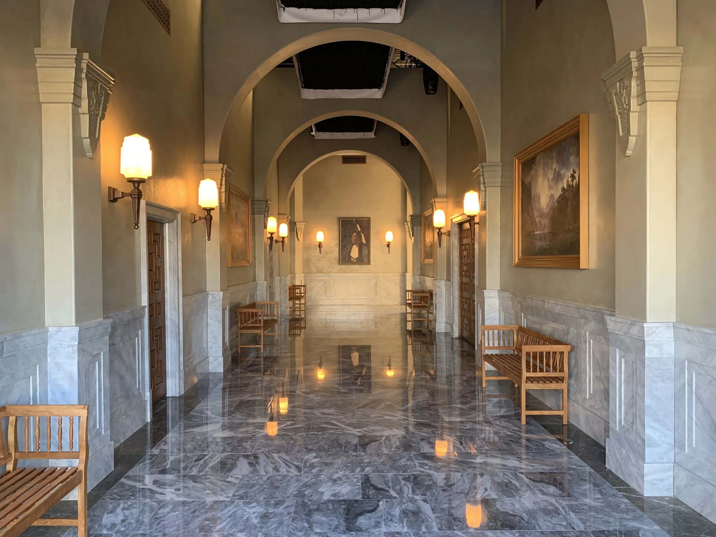 Int. Courthouse Hallway