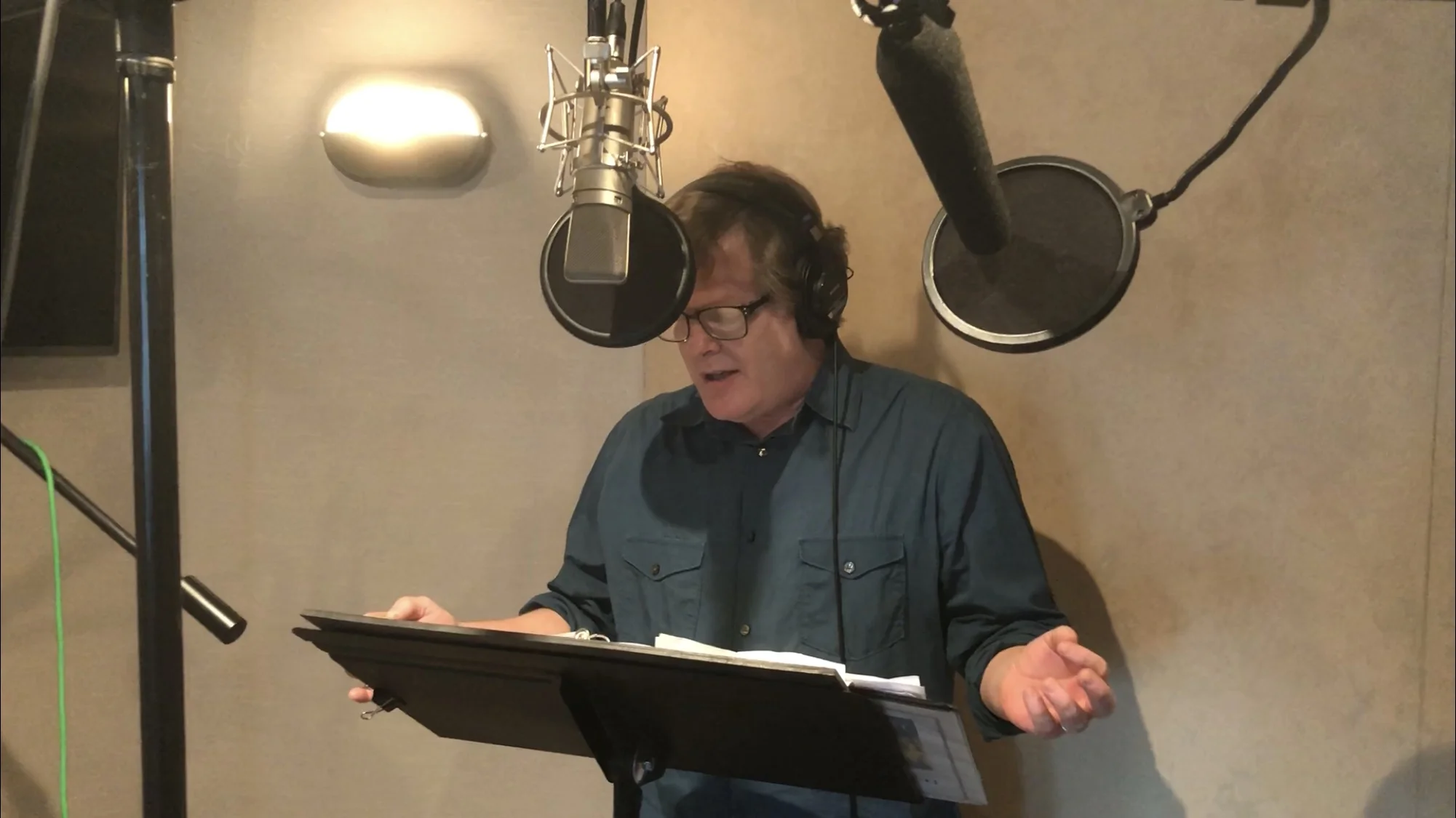 Recording Puss in Boots- an audiobook musical