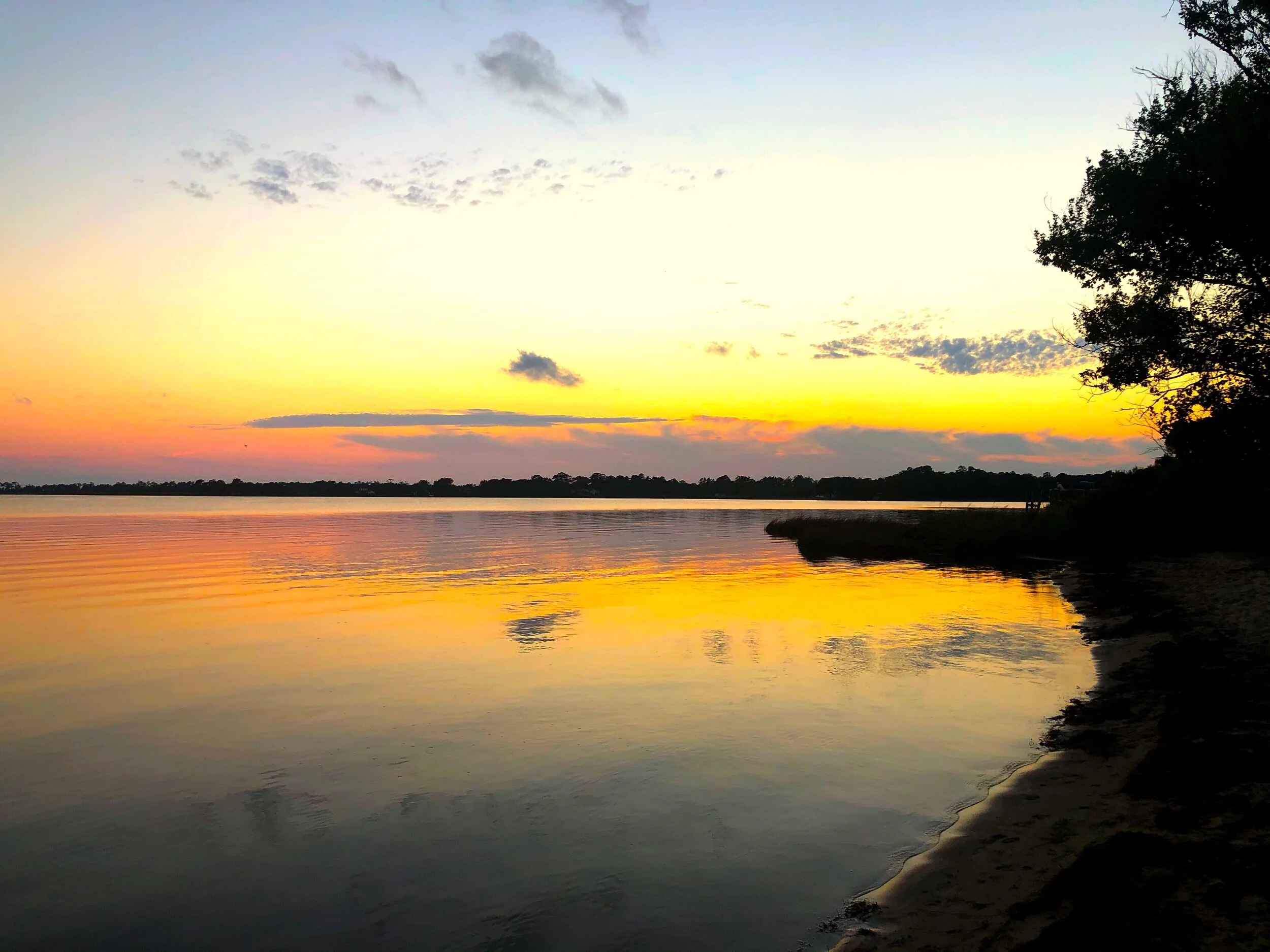 Kitty Hawk Bay, NC.