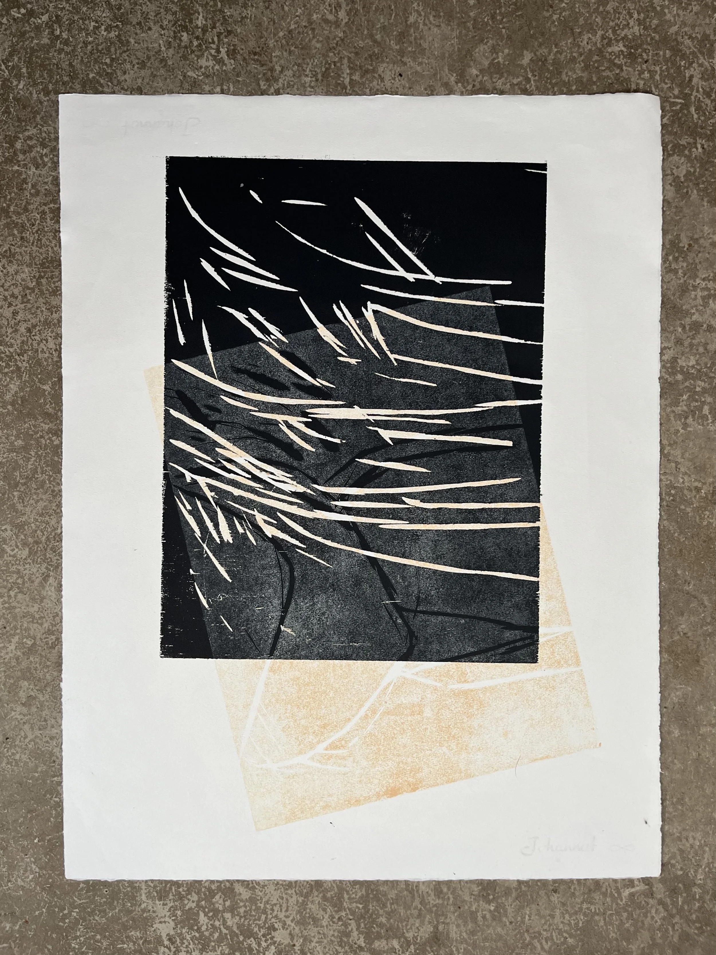 Trude Bredholt | Untitled; linoprints