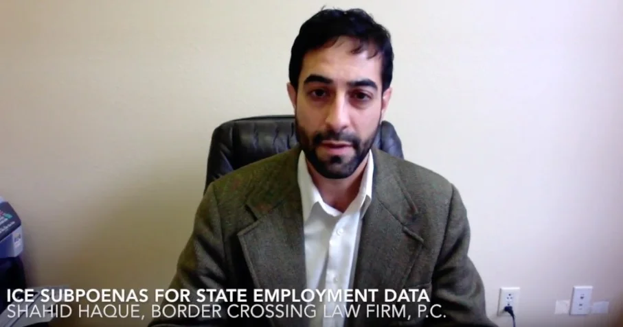 Video Statement on ICE Subpoenas for Montana State Employment Data