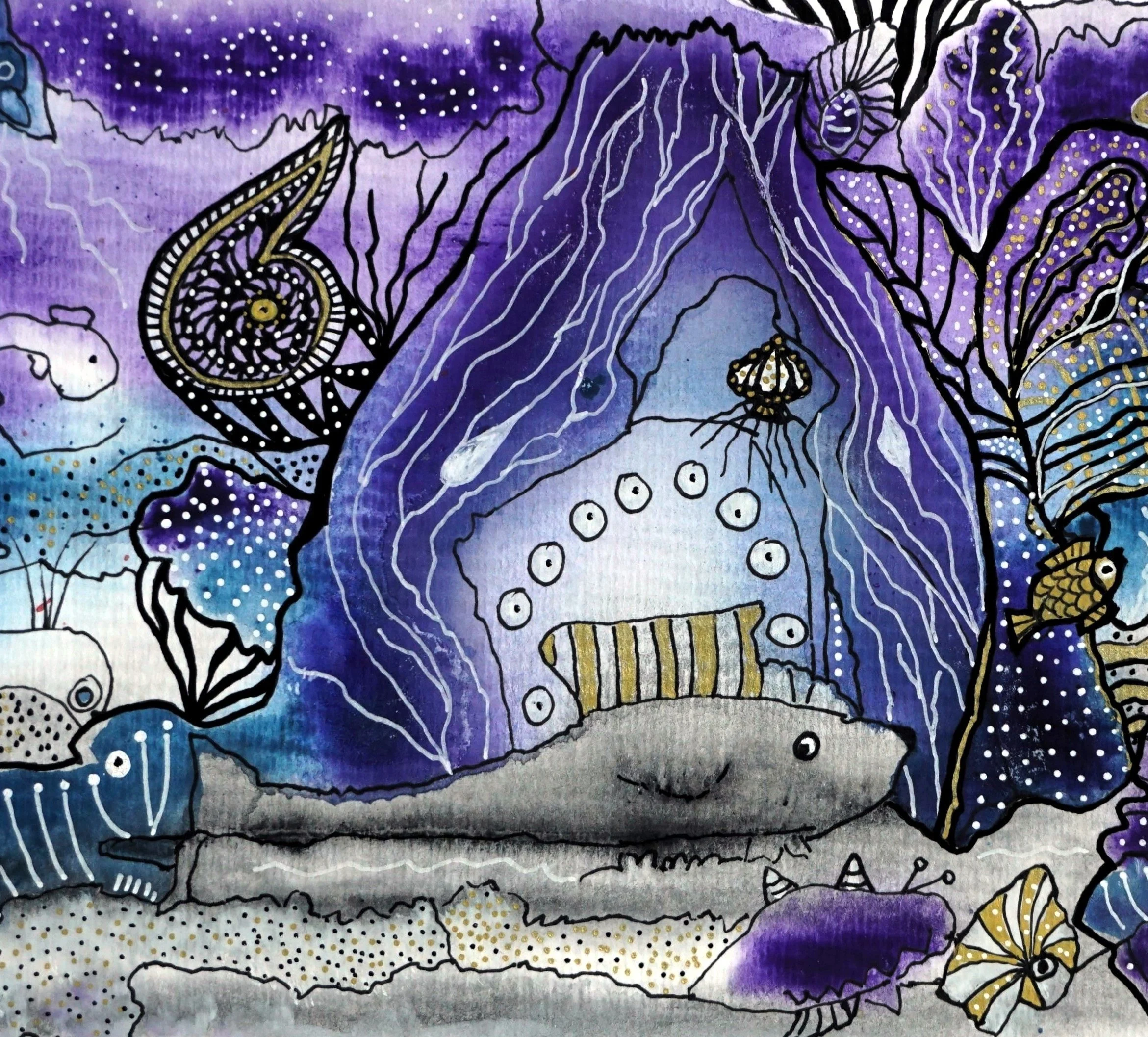 Under Water drawing square - carla hinds.JPG