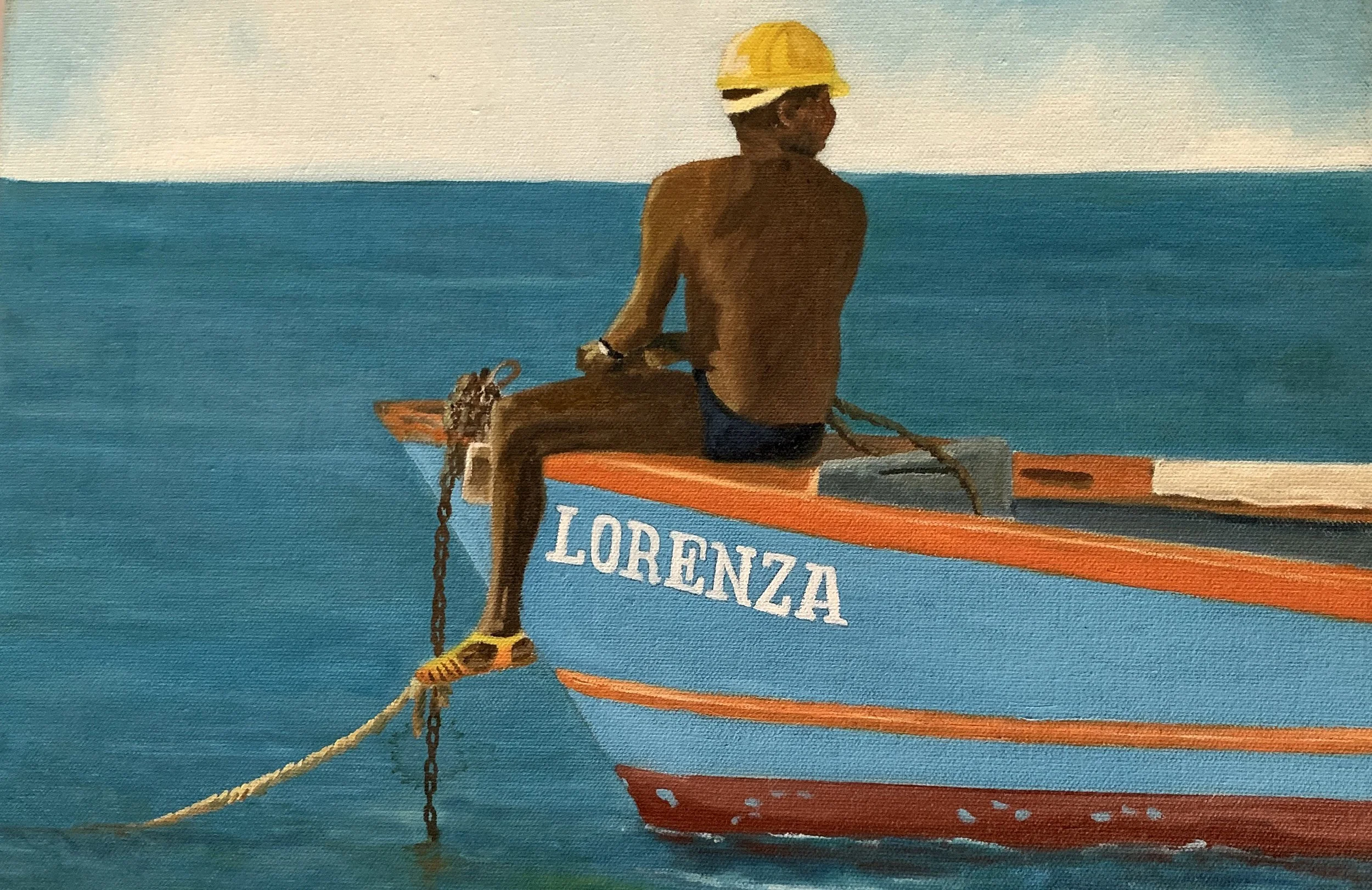 WORKING ON THE ANCHOR CHAIN - Kay Morgan.jpg