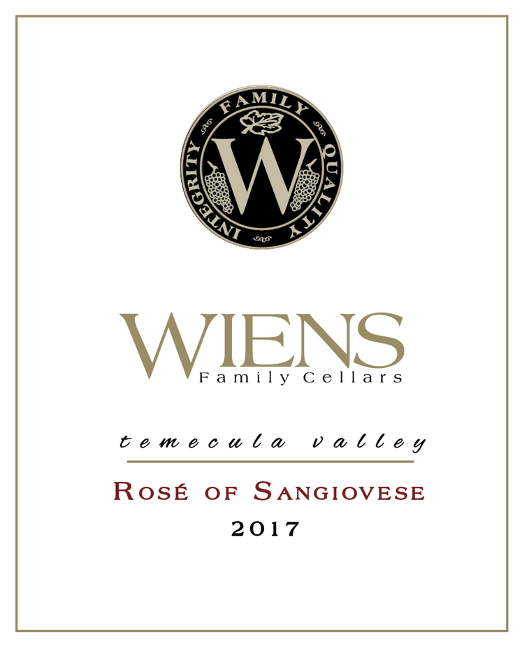 2017 Rosé of Sangiovese