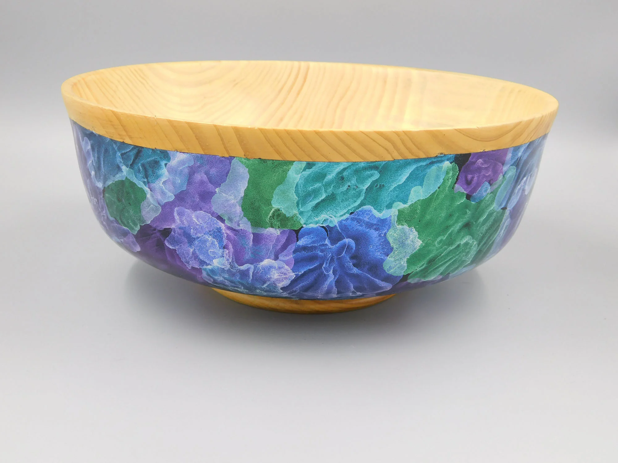 Cosmic Cloud Pine Bowl-SOLD