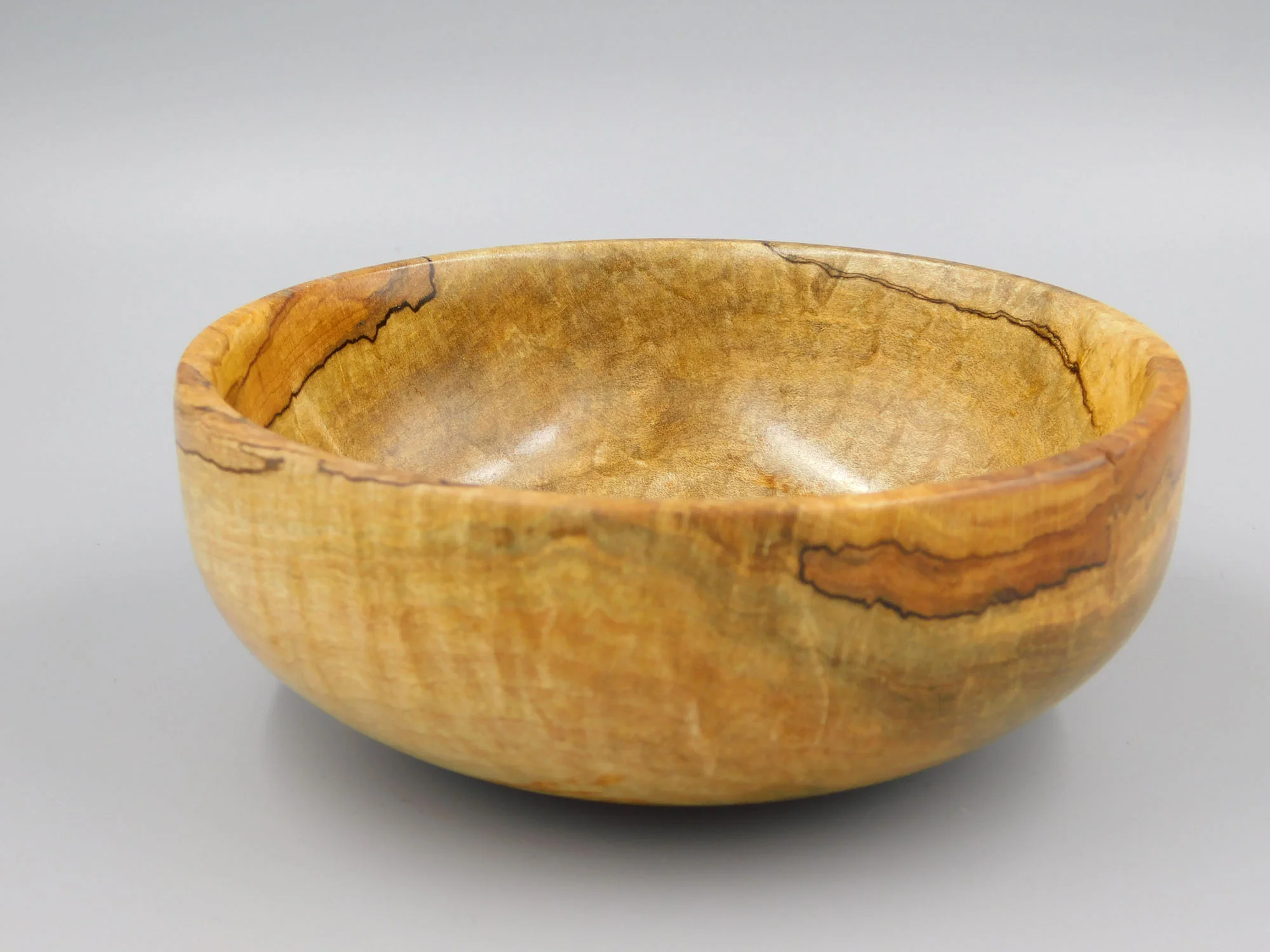 Spalted Maple Bowl with Walnut Oil Finish.  Sold.  No longer available.