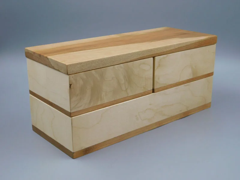 Cherry and Maple Box - Sold.  No longer available.  