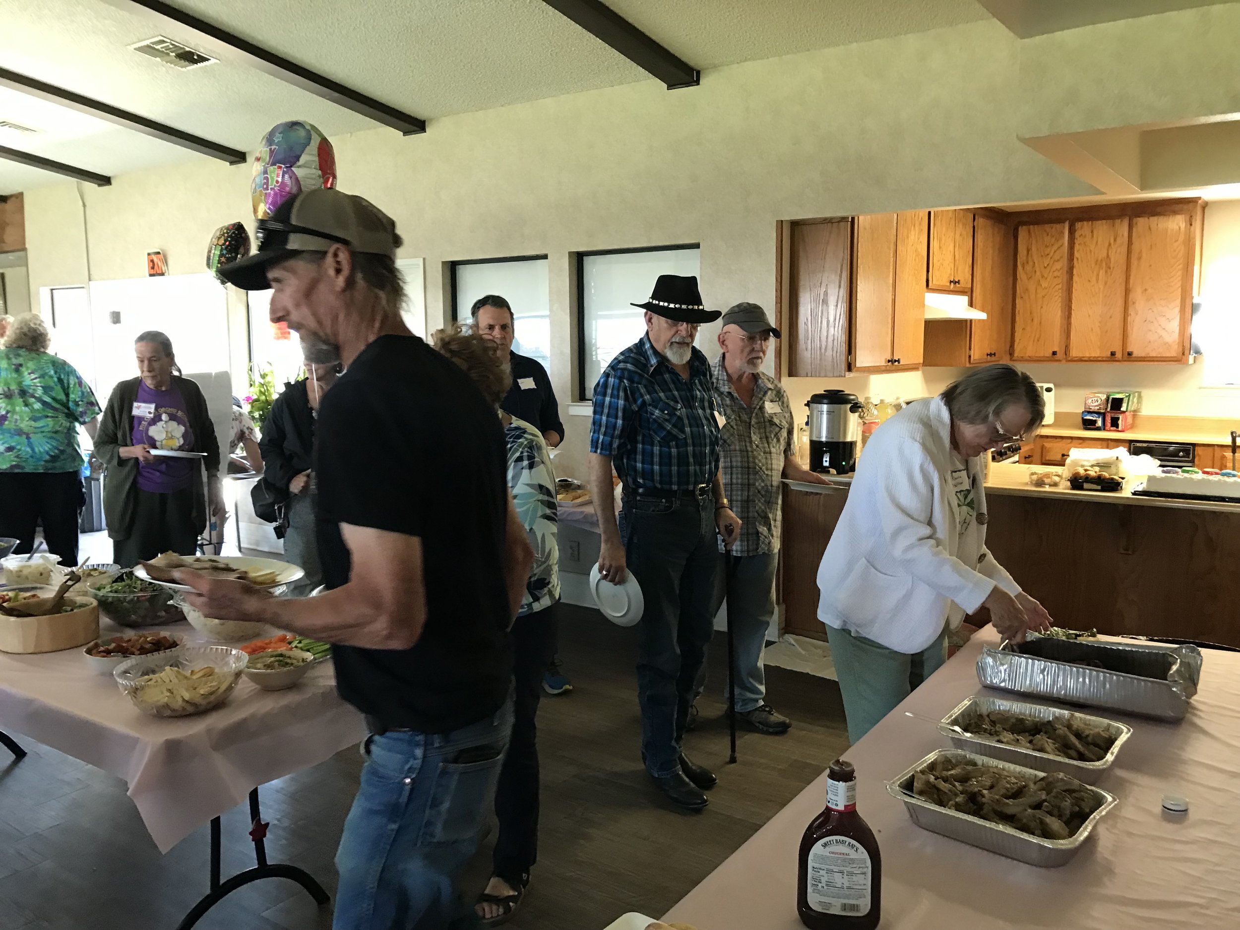 FCOS summer social pot luck and silent auction