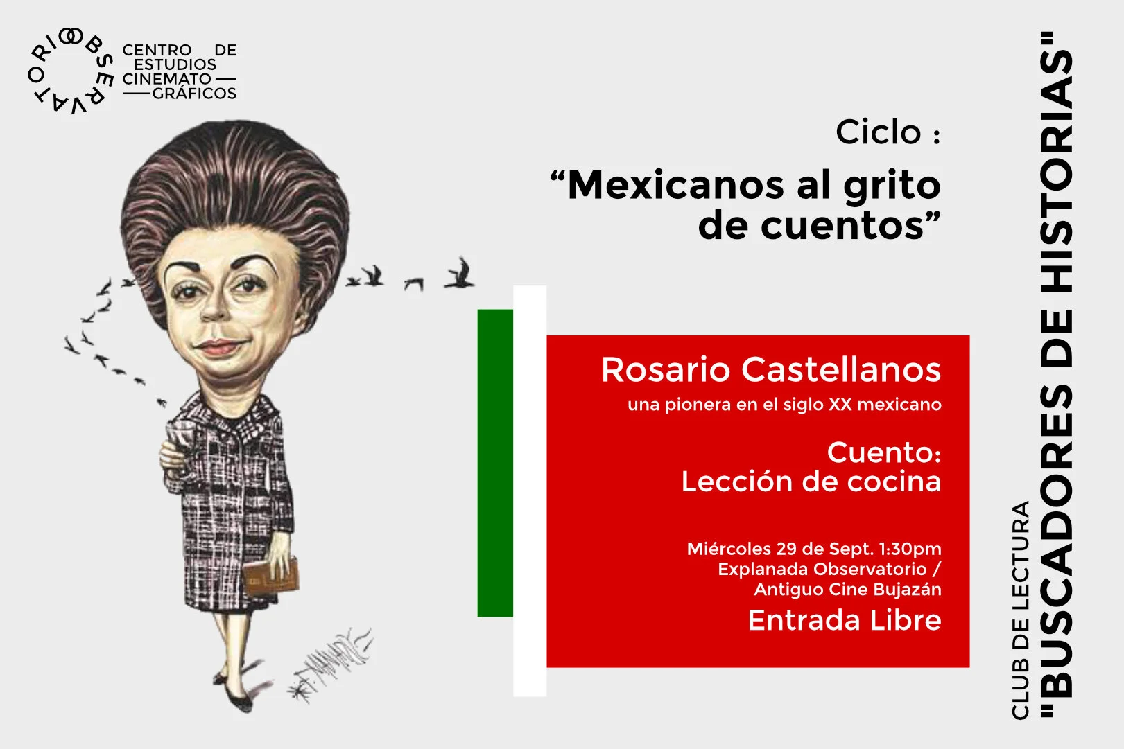 Club de Lectura: Rosario Castellanos 