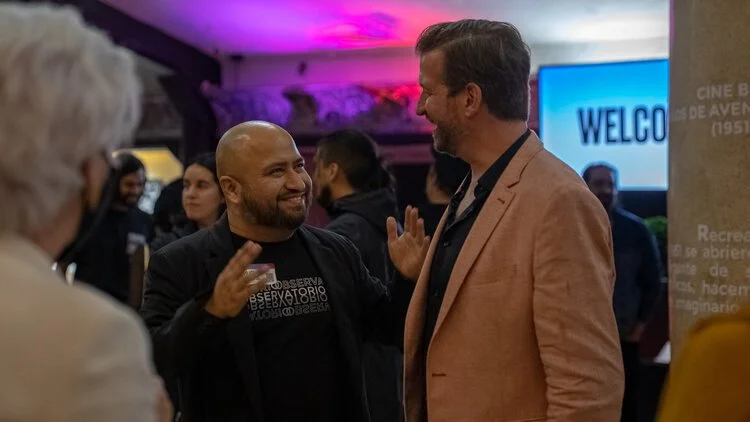 Observatorio sede de la bienvenida del equipo HOME2024 para la selección de la capital del diseño 2024.