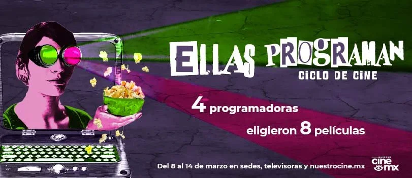 El Imcine presenta ciclo de cine y concurso de guiones en el marco del 8M