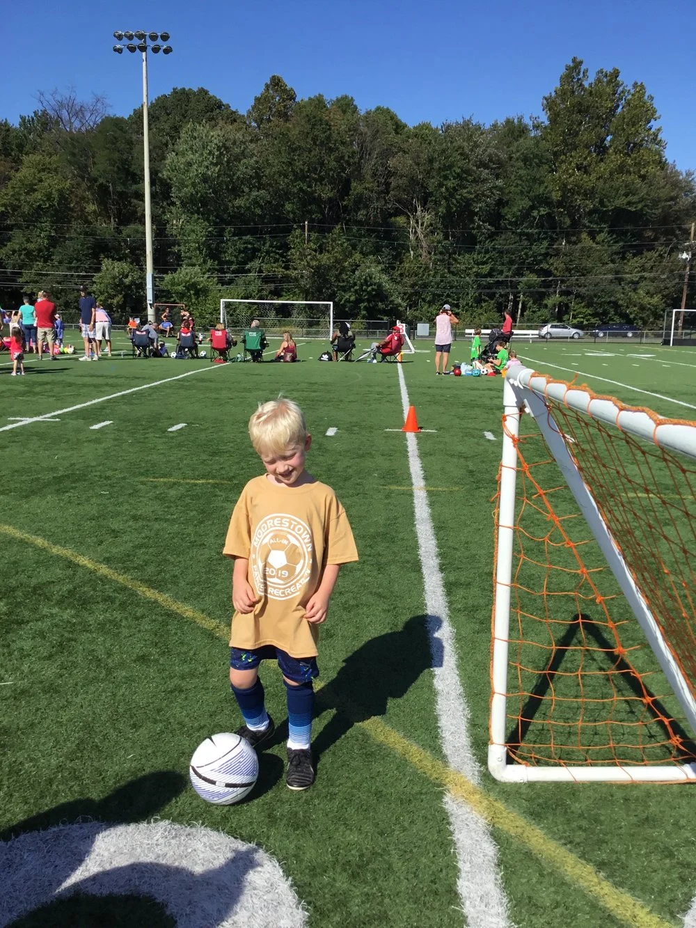 YOU WENT TO SEBASTIAN'S 1ST SOCCER GAME