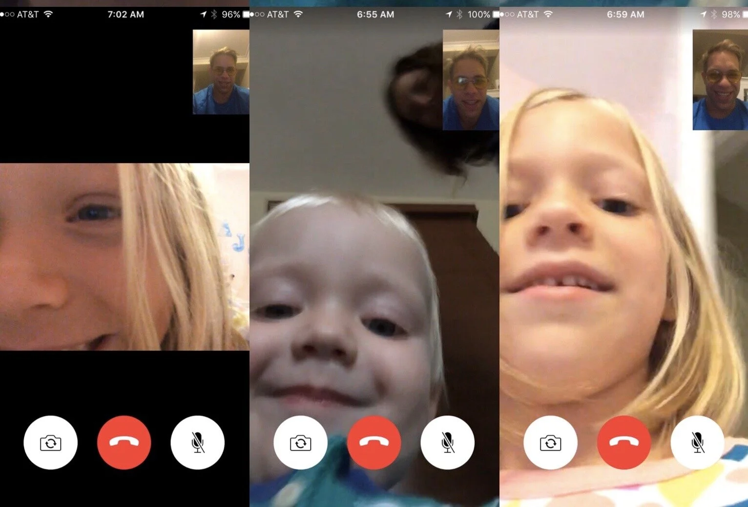 WISHING WE COULD FACETIME