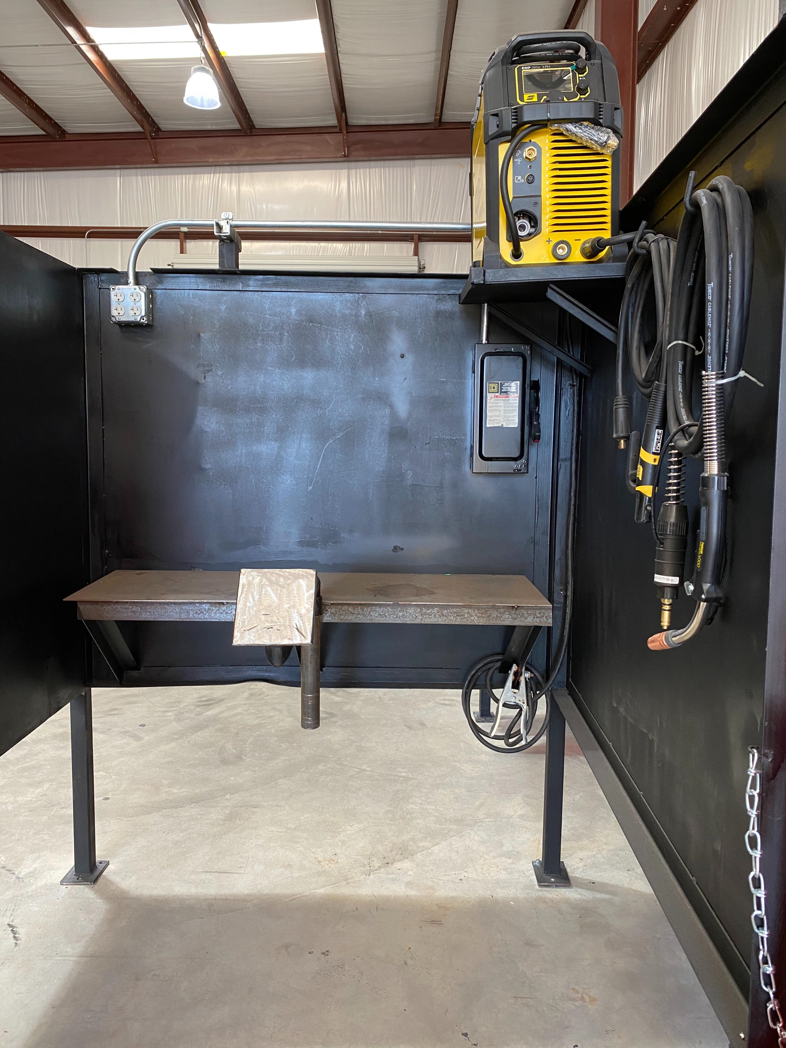  Precision Welding Academy provides clean, spacious, and powerful booths to perfect your craft. 