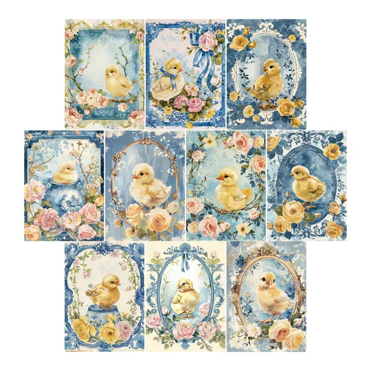 Simply Stated Design- Chinoiserie Easter A2 Cards Base