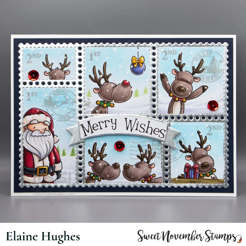 SNS-Postage Pals, Santa and Reindeer #2.webp