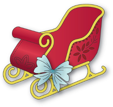 Poppystamps - Luxury Sleigh Craft Die