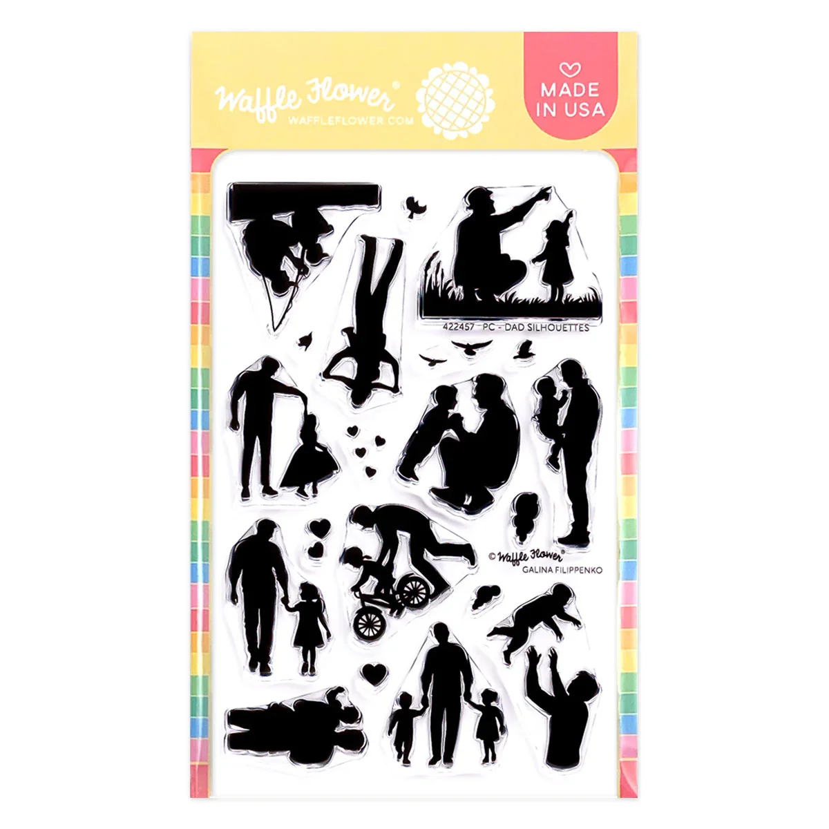 waffle-flower-crafts-postage-collage-dad-silhouettes-stamp-set.webp