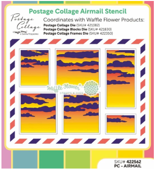 waffle-flower-crafts-postage-collage-airmail-stencil #2.png