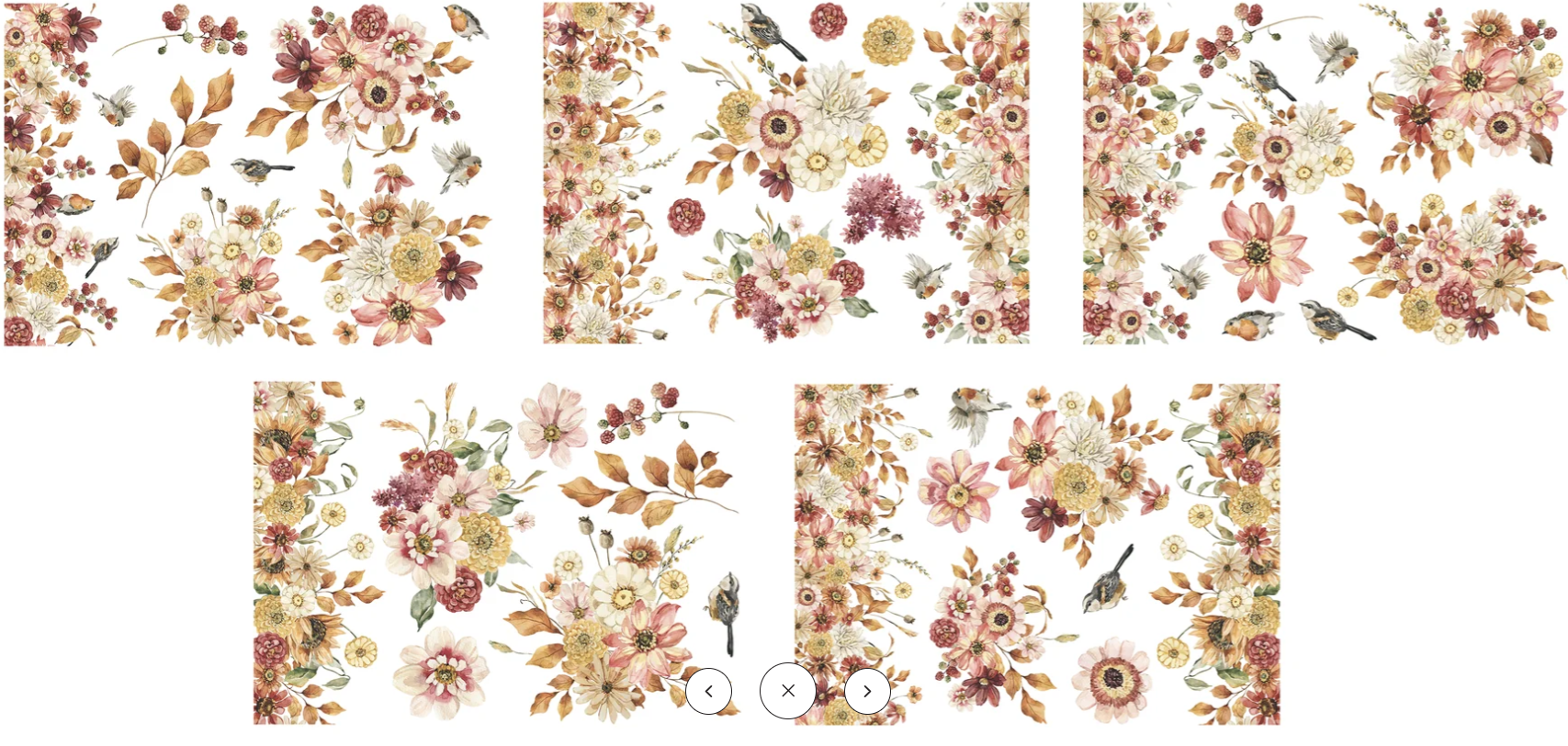 LDRS - Aquaink Transfer Sheets-Autumn Chic