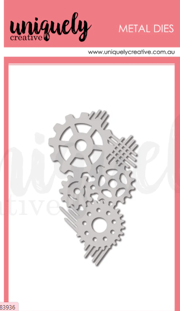 Uniquely Creative - Cogs Texture Die