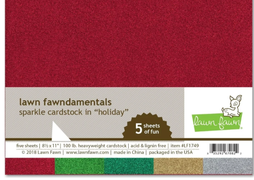 Lawn Fawn - Sparkle Cardstock