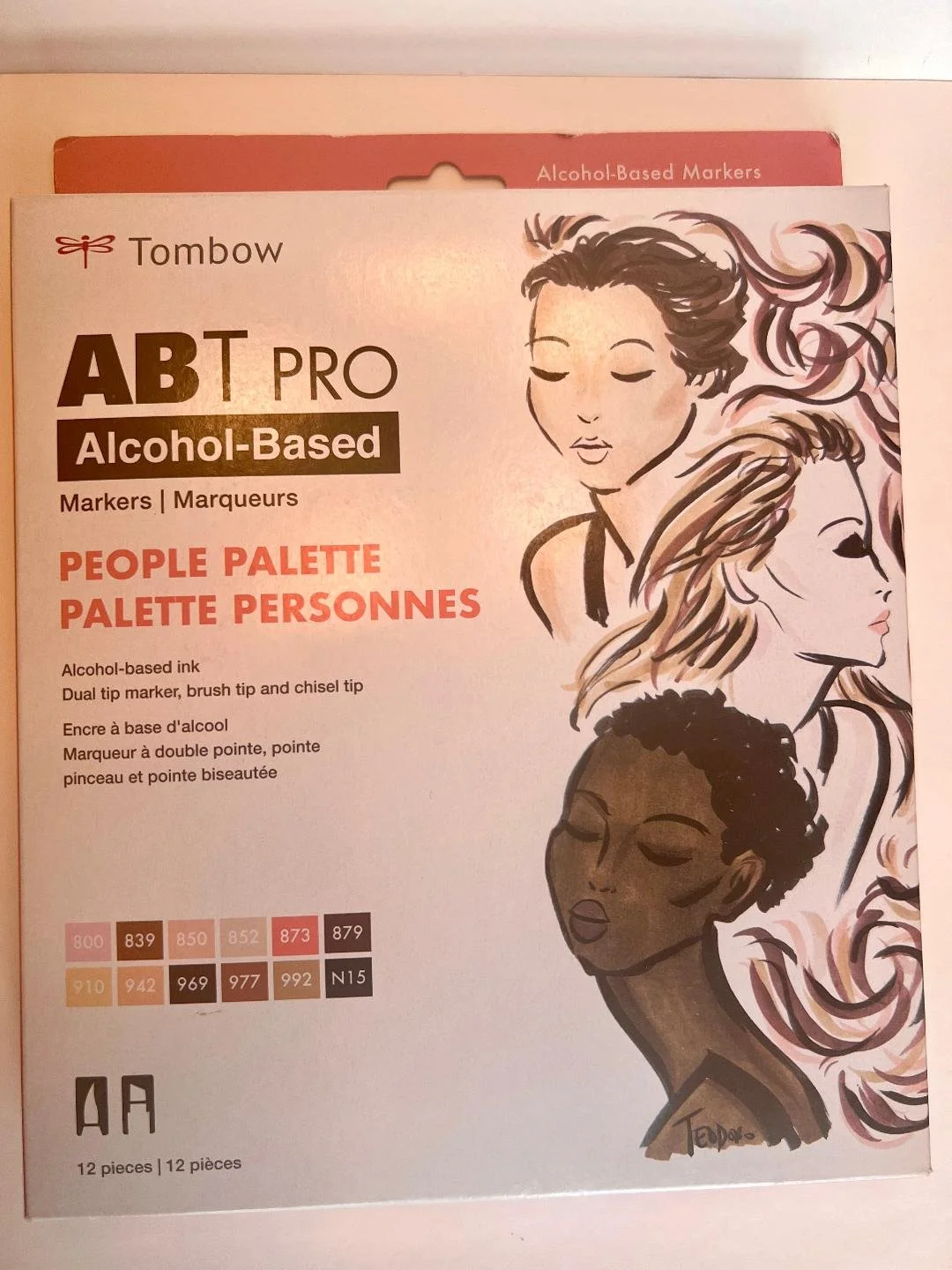 Tombow-ABT PRO Alcohol Based Markers-People Palette