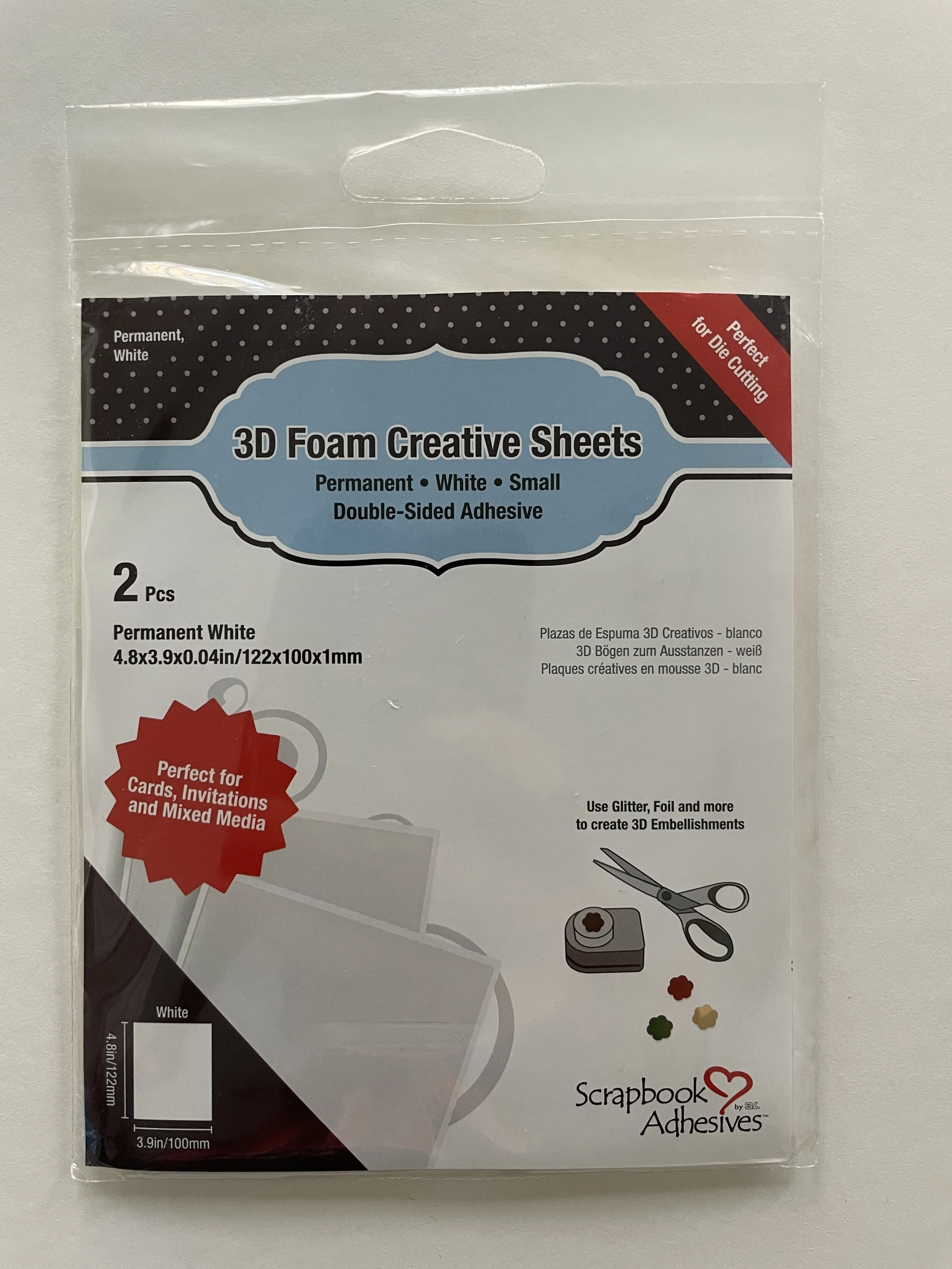 Scrapbook Adhesives – 3D Foam Creative Sheets