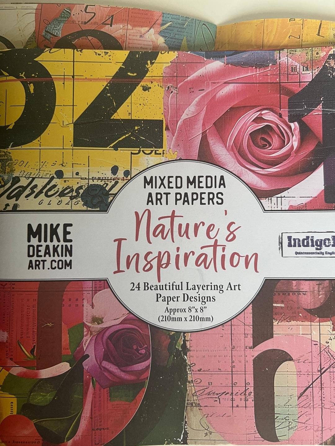 Indigo Blu Mixed Media paper pad