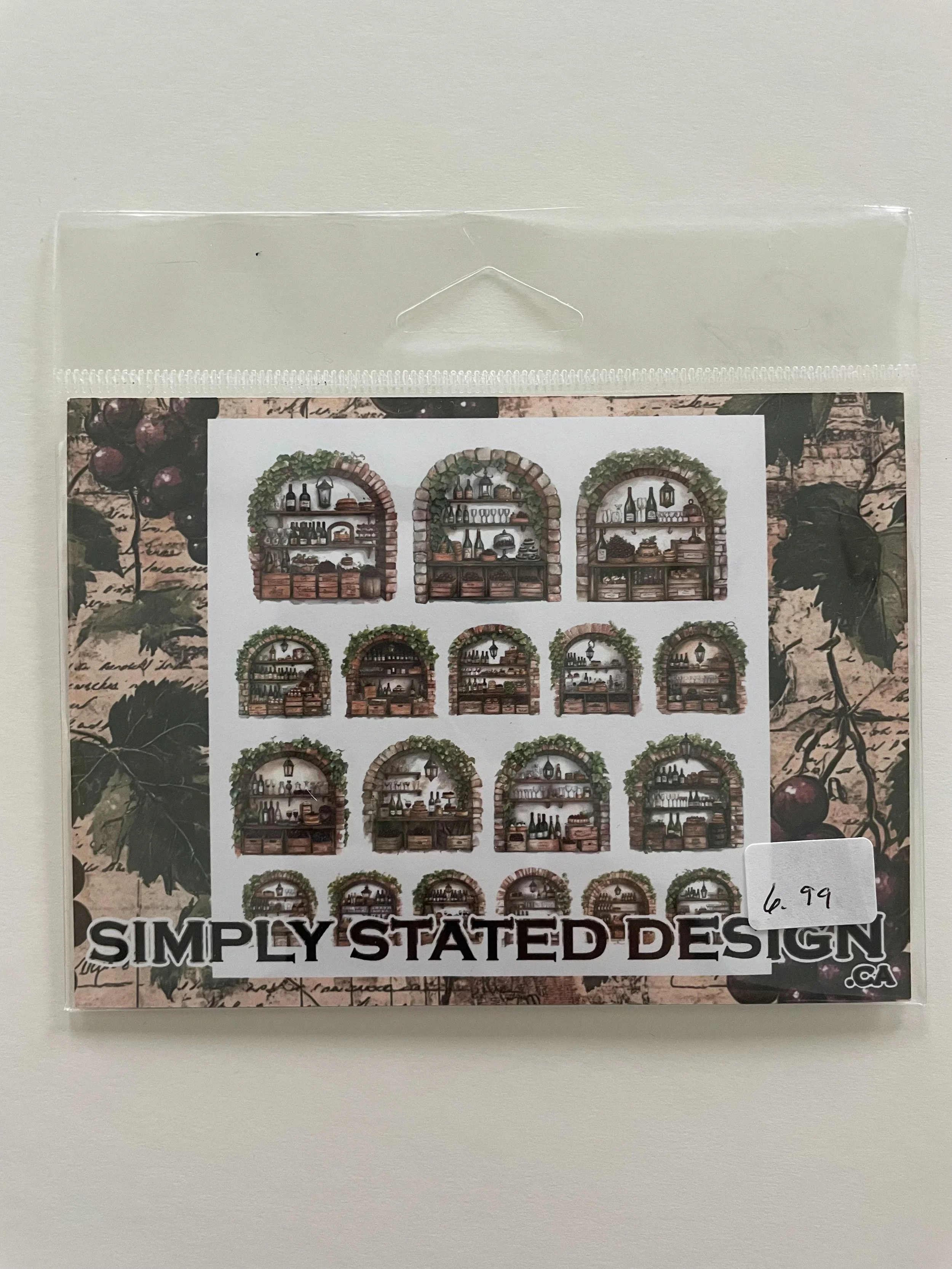 Simply Stated Design – Wine Country Cellars Ephemera Pack