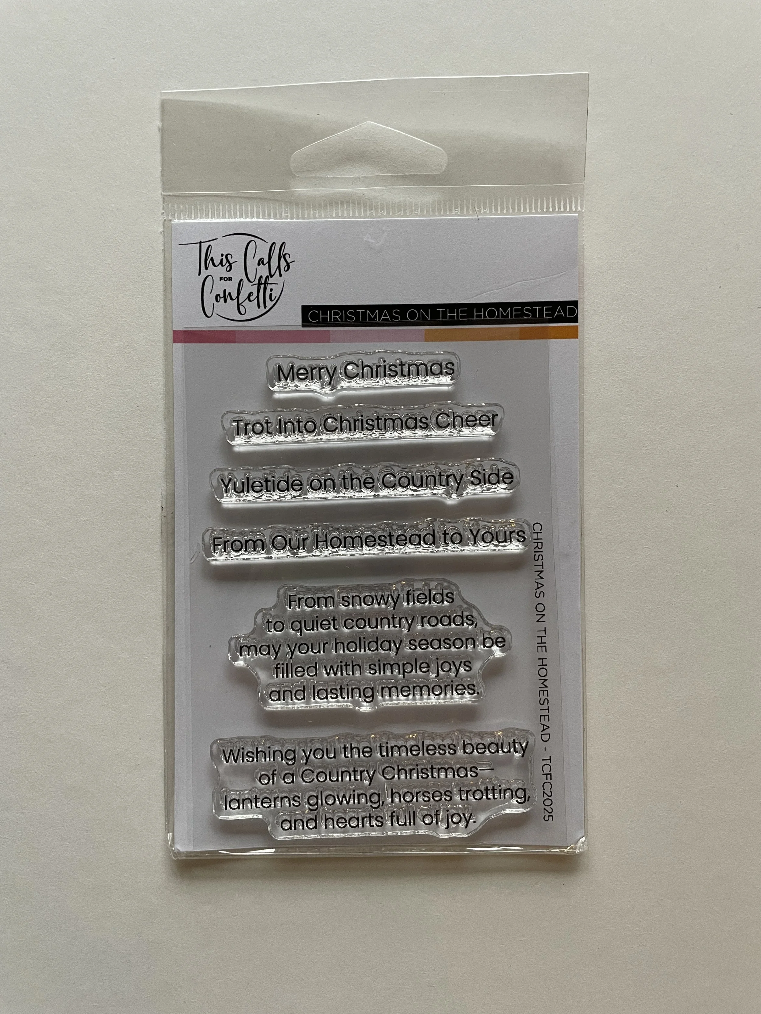 This Calls for Confetti Christmas on the Homestead