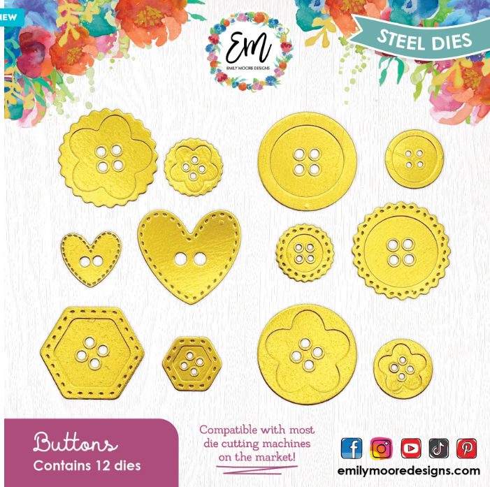 Emily Moore Designs - Button Dies