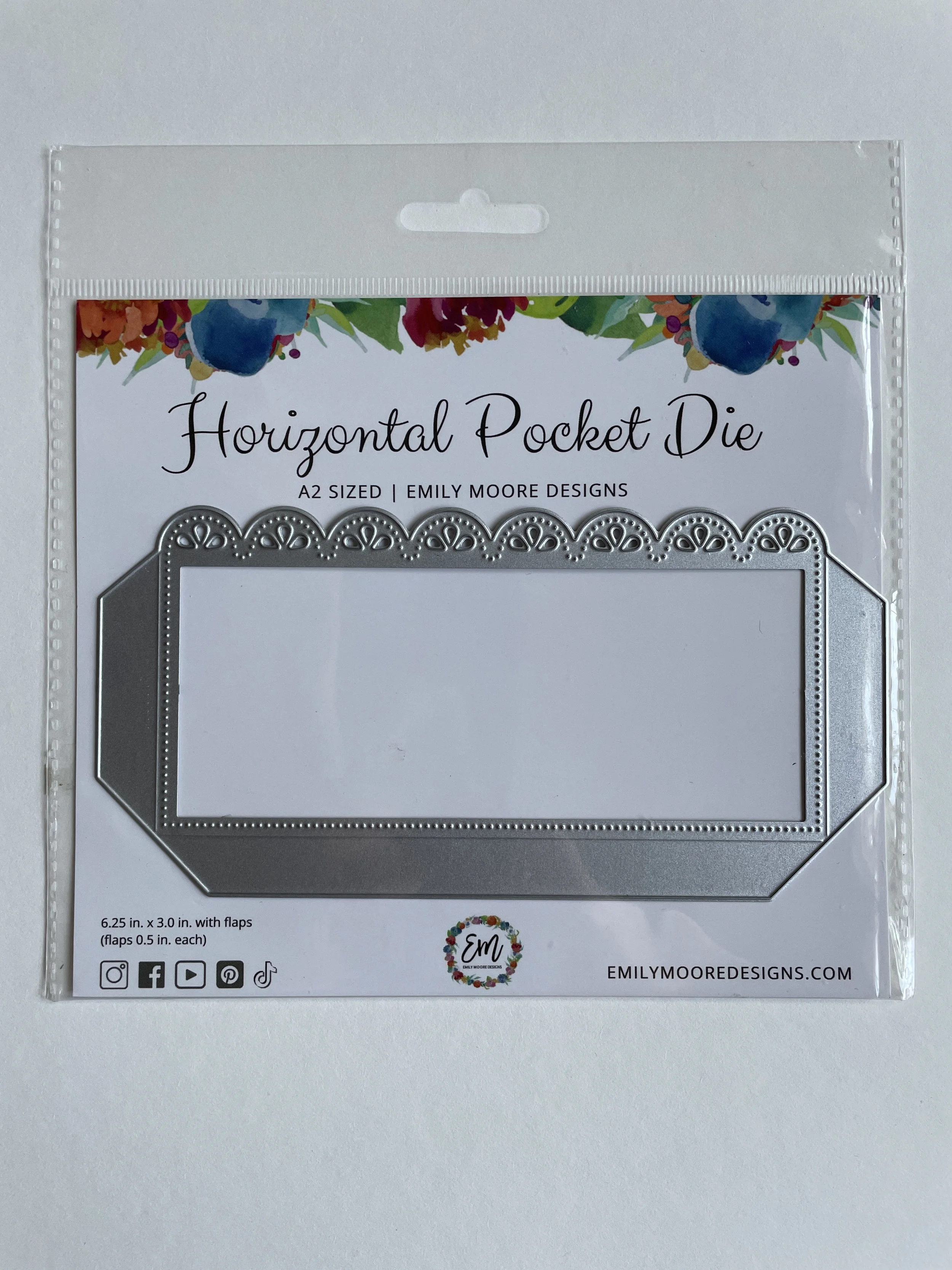 Emily Moore Horizontal Pocket Die