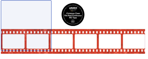 Arden Creative - Christmas Cheer Reel Continuous PET Tape