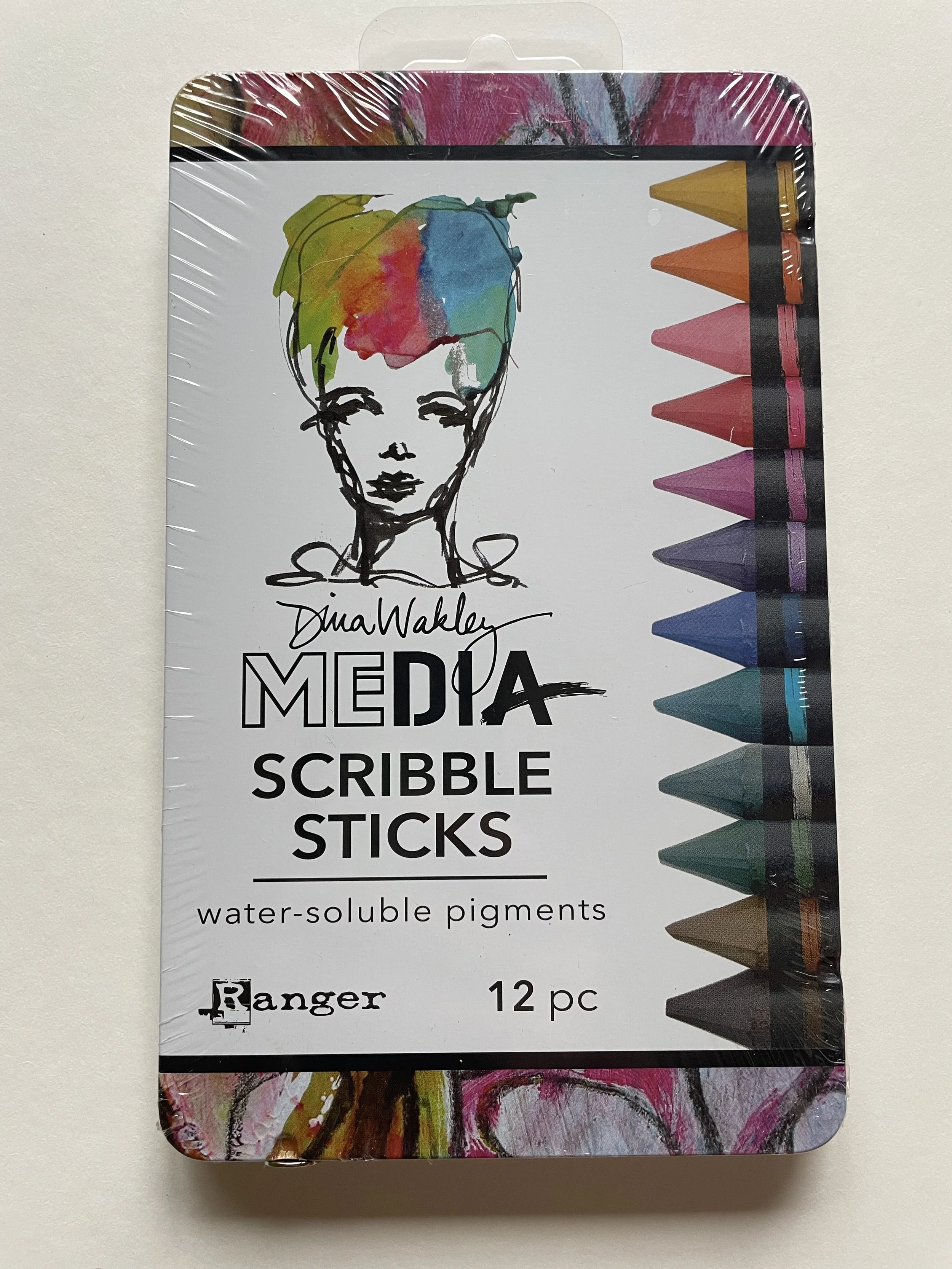 Ranger Dina Wakley Media Scribble Sticks #5