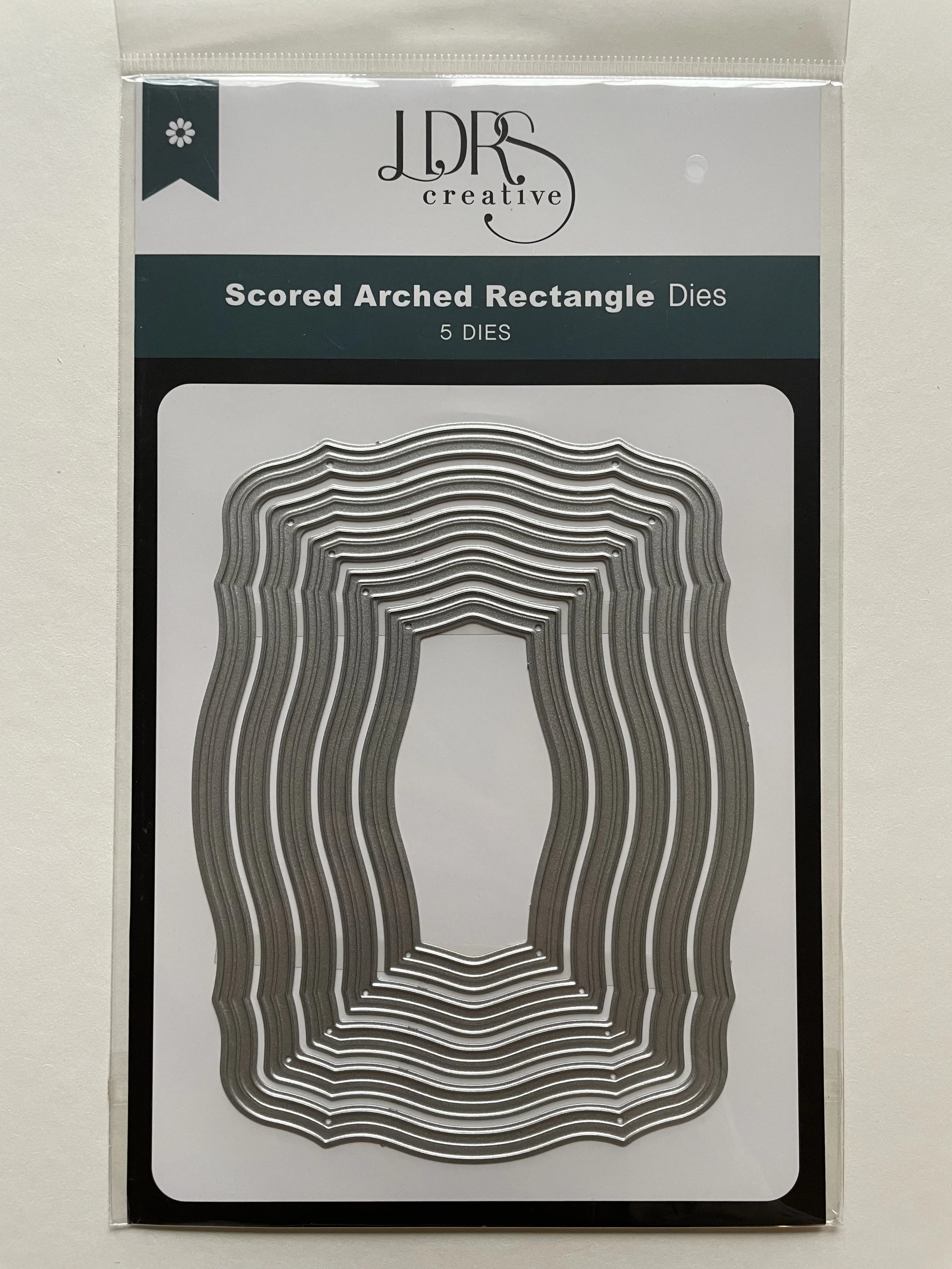 LDRS Creative Scored Arched Rectangle Dies