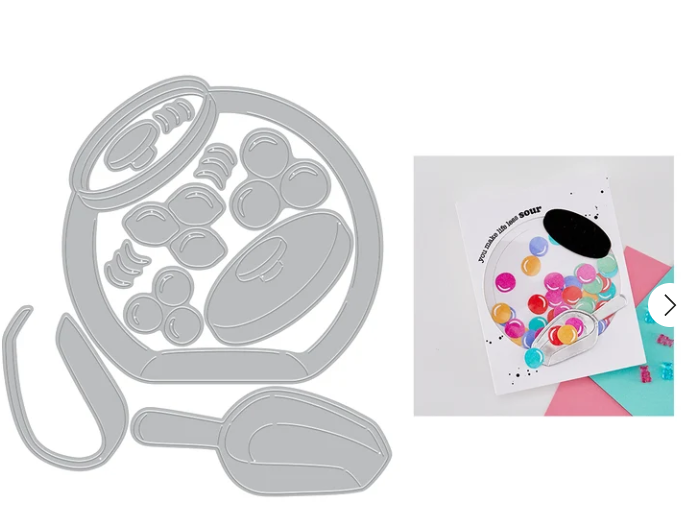 Hero Arts - Penny Candy Jar Die Set