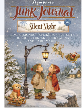Stamperia - Printed Art Junk Journal, Silent Night