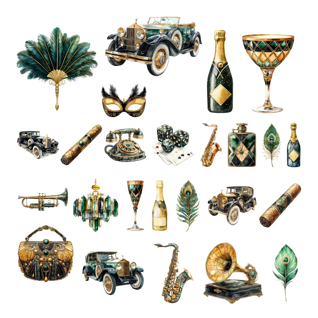 Gatsby's Gala Accessories Ephemera