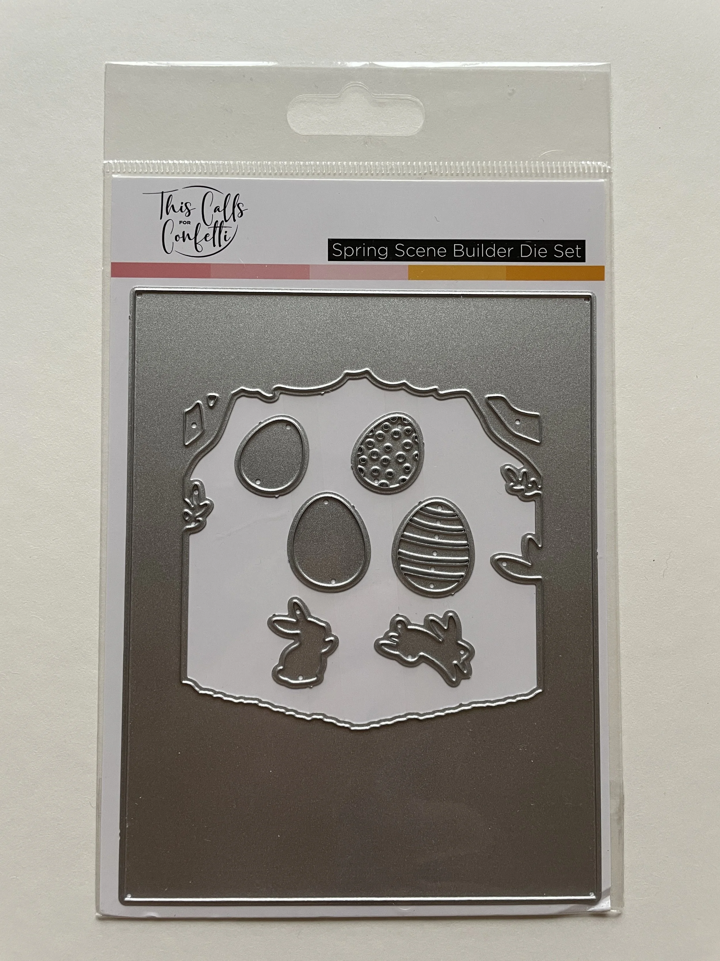 This Calls for Confetti Spring Scene Builder Die Set