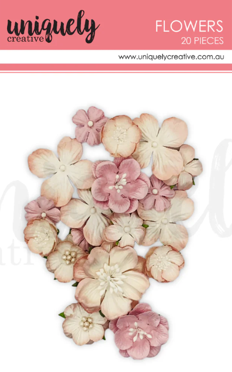 Uniquely Creative-Flowers Dusty Pink